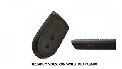 Kit Dell Teclado Y Mouse  Inalambrico En  Español Original