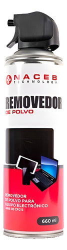 Naceb Aire Compromido Para Remover Polvo Na-621 660ml