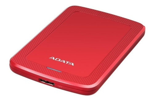 Disco Duro Externo Adata Hv300 2.5 2tb Usb 3.1 Rojo Mac/pc