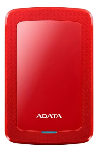 Disco Duro Externo Adata Hv300 2.5 2tb Usb 3.1 Rojo Mac/pc