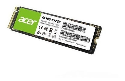 Ssd Acer Fa100 Nvme, 512gb, Pci Express 3.0, M.2