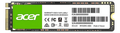 Ssd Acer Fa100 Nvme, 512gb, Pci Express 3.0, M.2