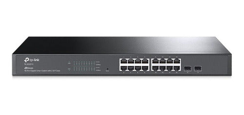 Switch Smart Gibabit  Tp-link Tl-sg2218 - 16 Puertos10/100