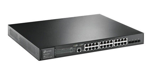 24 Port Gigabit L Switch + & 4 Port 10ge Sfp Tl-sg3428xm /vc