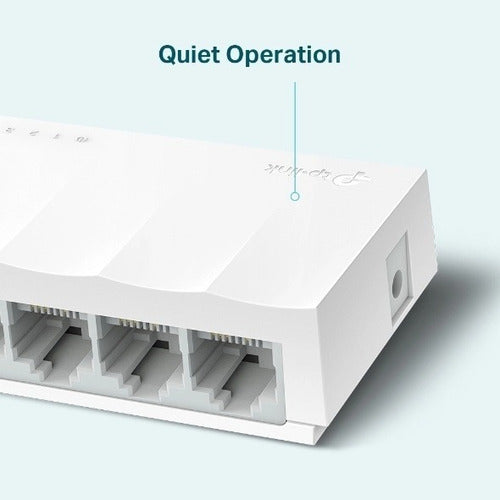 Switch Tp-link Fast Ethernet Ls1005, 5 Puertos 100 Mbit/s