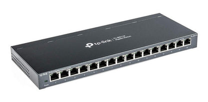 SWITCH GIGABIT TP-LINK TL-SG116 - Negro, 10 W, 16 puertos