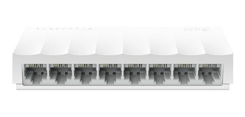 Switch Tp-link Fast Ethernet Ls1008, 8 Puertos 1.6 Gbit