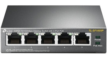 Switch Tp-link Fast Ethernet Tl-sf1005p 2000 Entradas