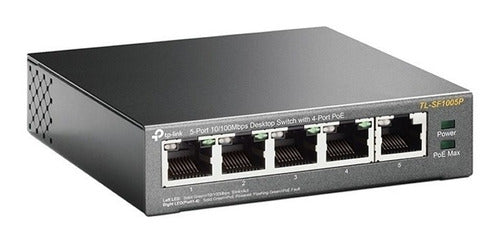 Switch Tp-link Fast Ethernet Tl-sf1005p 2000 Entradas