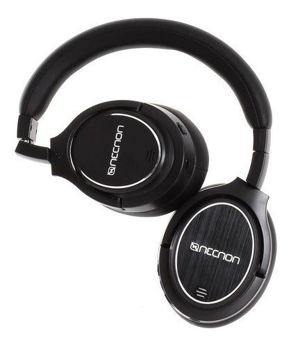 Audífonos Bth Necnon Nbh-01 Anc Adaptador Doble 3.5mm Micro