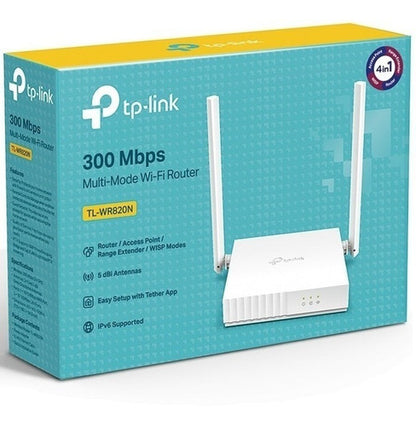 Router Tp-link Fast Ethernet Firewall Wr820n 300mbit 2.4ghz