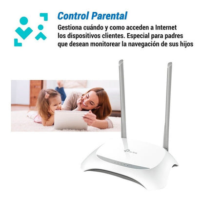 Router Tp-link Wisp Fast Ethernet Tl-wr850n 300mbit/s 2.4ghz