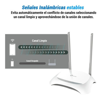 Router Tp-link Wisp Fast Ethernet Tl-wr850n 300mbit/s 2.4ghz