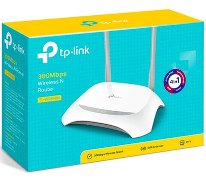 Router Tp-link Fast Ethernet Tl-wr840n Inalámbrico 2.4ghz 2