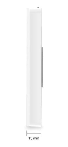 TP-Link EAP235-Wall | Omada AC1200 punto de acceso Gigabit inalámbrico en pared | MU-MIMO y formación de haces | Alimentado por PoE | Instalación rápida | SDN integrado | Acceso a la nube y aplicación Omada | Blanco