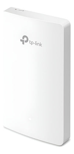 TP-Link EAP235-Wall | Omada AC1200 punto de acceso Gigabit inalámbrico en pared | MU-MIMO y formación de haces | Alimentado por PoE | Instalación rápida | SDN integrado | Acceso a la nube y aplicación Omada | Blanco