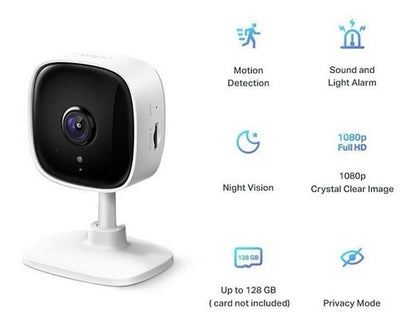 Tp-link Cámara Smart Wifi Interiores Tapo C100 1920 X1080