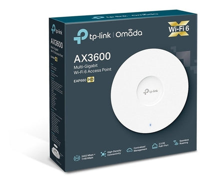 Access Point Tp-link De Banda Dual Eap660 Hd 2500 2.4/5ghz