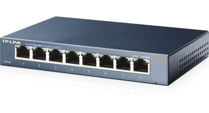 Tp-link Switch 8 Puertos Gigabit 10/100/1000mbs Tl-sg108 /vc