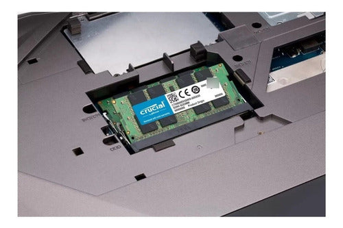 Memoria Ram Color Verde  8gb 1 Crucial Ct8g4sfra32a