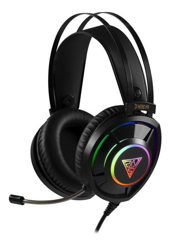 Gamdias Audífonos Gamer HEBE E3, Alámbrico, 2 Metros, 3.5mm, Negro
