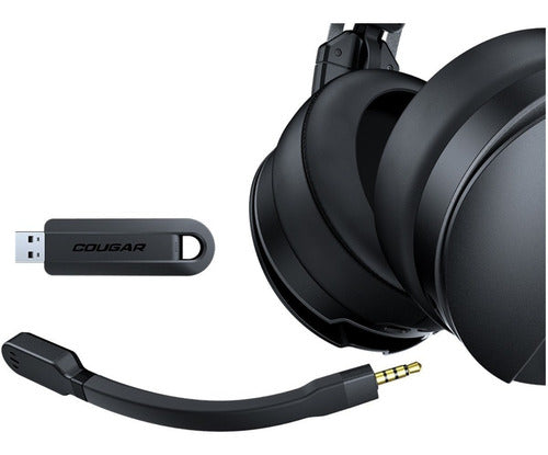 Cougar Audífonos Gamer Omnes Essential Inalámbrico 3.5 Negro