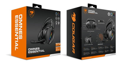 Cougar Audífonos Gamer Omnes Essential Inalámbrico 3.5 Negro