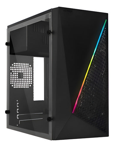 Gabinete Acteck Kyoto Gc460 Con Ventana, Micro Tower 500 W