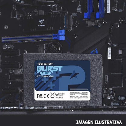 Ssd Patriot Burst Elite, 120gb, Sata Iii, 2.5 , 7mm