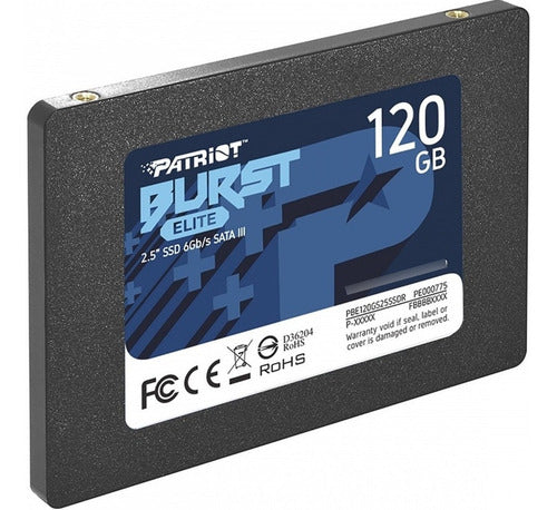 Ssd Patriot Burst Elite, 120gb, Sata Iii, 2.5 , 7mm