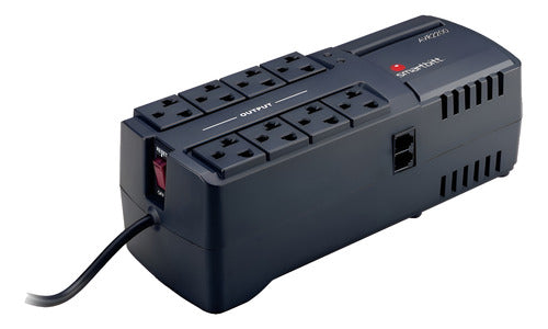 Regulador De Energía Smartbitt Prot Descargas 8 Cont 2200va