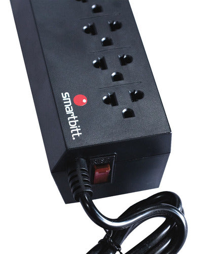 Regulador De Voltaje Smartbitt Sbavr1200s 1200va Entrada Y Salida De 120v Negro