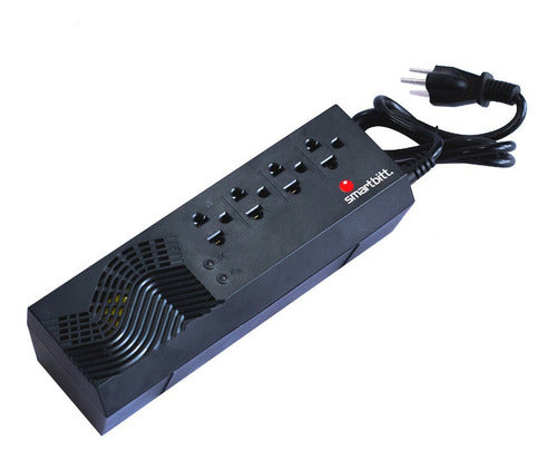 Regulador De Voltaje Smartbitt Sbavr1200s 1200va Entrada Y Salida De 120v Negro