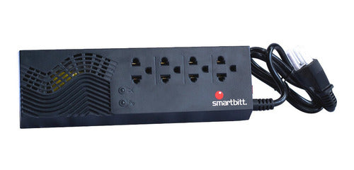 Regulador De Voltaje Smartbitt Sbavr1200s 1200va Entrada Y Salida De 120v Negro