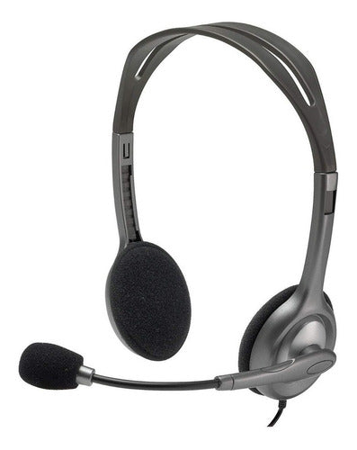 Audífonos Logitech H111 Gris