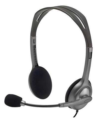 Audífonos Logitech H111 Gris