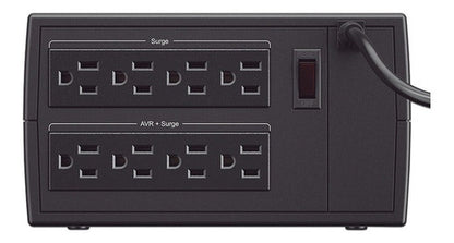Regulador Cyberpower Cl1000v, 500w 1000v, Entrada 82-148v 8