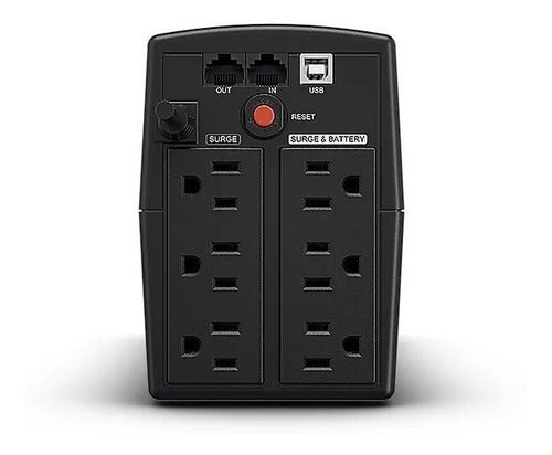 No Break Cyberpower Om750atlcd Línea Interactiva, 420w 750va