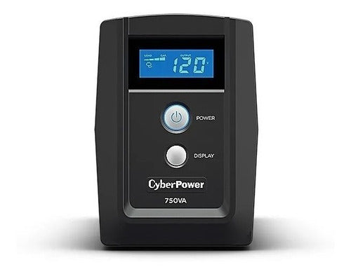 No Break Cyberpower Om750atlcd Línea Interactiva, 420w 750va