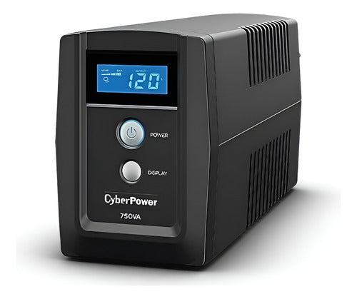 No Break Cyberpower Om750atlcd Línea Interactiva, 420w 750va