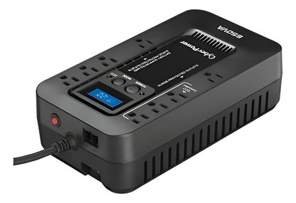 No Break Cyberpower Ec650lcd, 390w, 650va, Entrada 96-140v