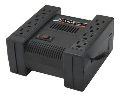 Regulador Complet Xp 1300, 1300va, 650w, 8 Contactos Negro