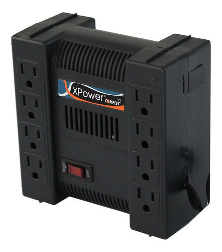 Regulador Complet Xp 1300, 1300va, 650w, 8 Contactos Negro