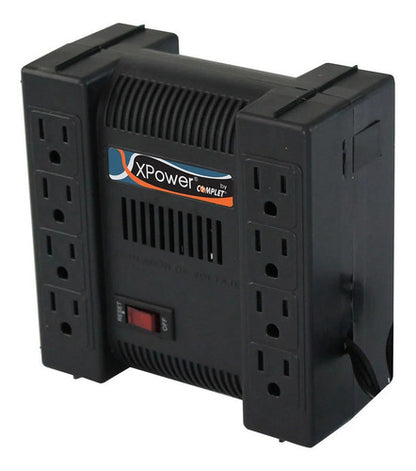 Regulador Complet Xp 1300, 1300va, 650w, 8 Contactos Negro