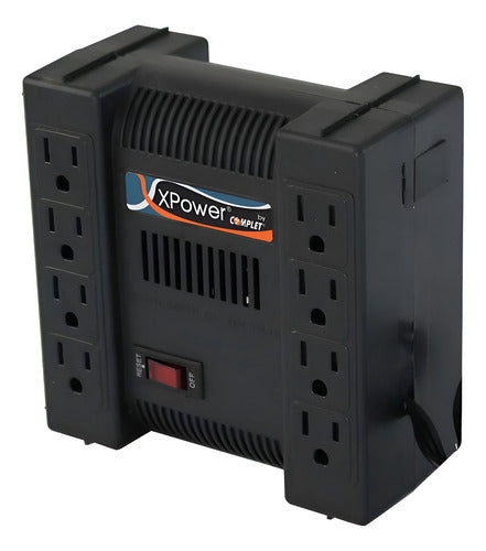 Regulador Complet Xp 1300, 1300va, 650w, 8 Contactos Negro
