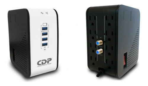 Regulador Cdp Avr 1008, 500w, 1000va, 8 Contactos