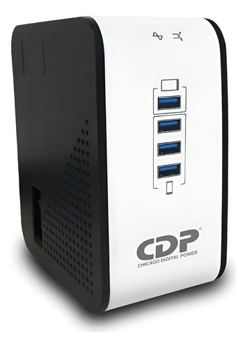 Regulador Cdp Avr 1008, 500w, 1000va, 8 Contactos