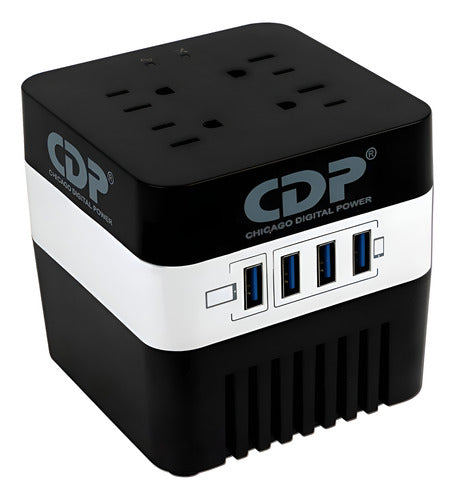 Regulador Cdp Supresor De Picos Avr 604 300w 600va 4xusb