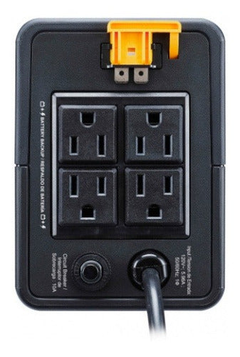 No Break Apc Bvx700lu-lm Línea Interactiva 360w 89-145v