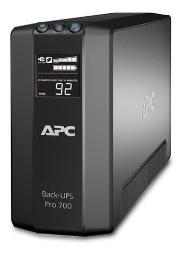 No-break Apc - 700 Va ,420 W, 12 H, Negro, Hogar Y Oficina